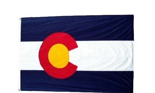 Colorado Flag, Colorado, Aurora
