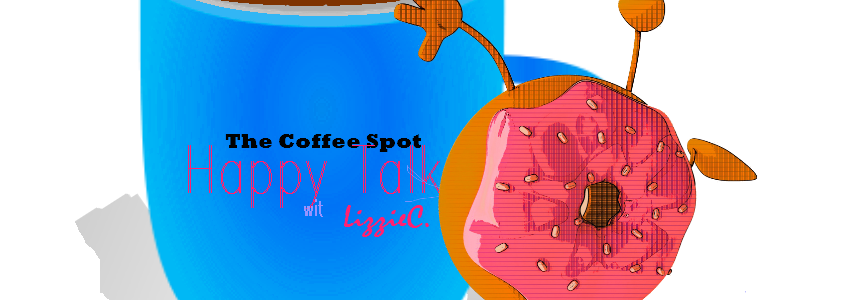 coffee talk, happy spot, coffee and donut